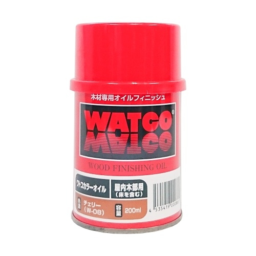 ワトコオイル 200ml W-08 チェリー