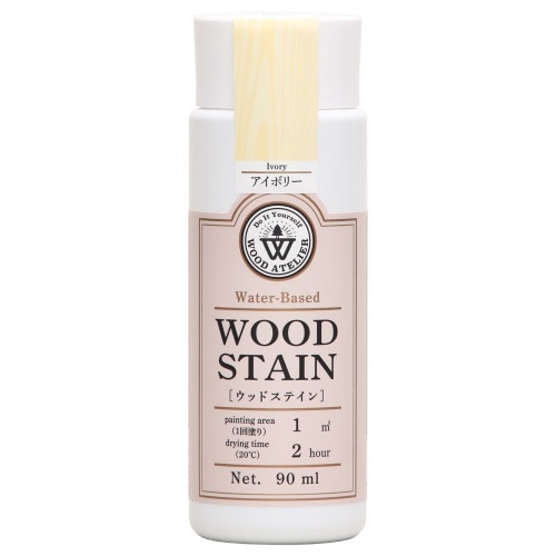 ウッドステイン90ml アイボリー