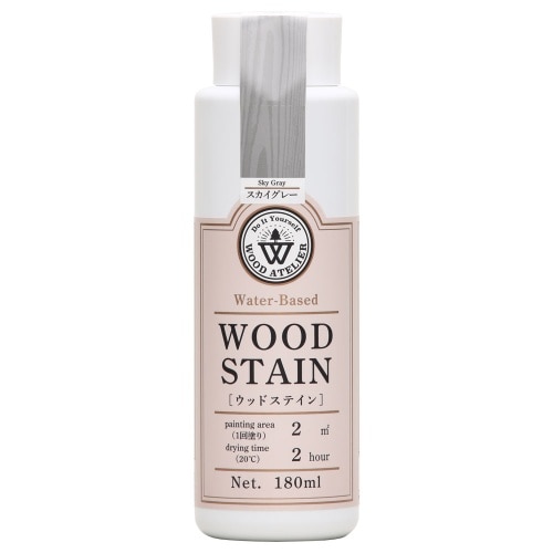 ウッドステイン180ml スカイグレー