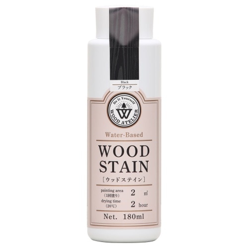 ウッドステイン180ml ブラック