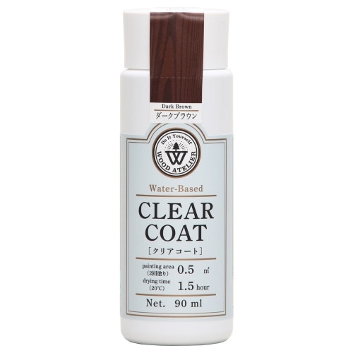 クリアコート90ml ダークブラウン