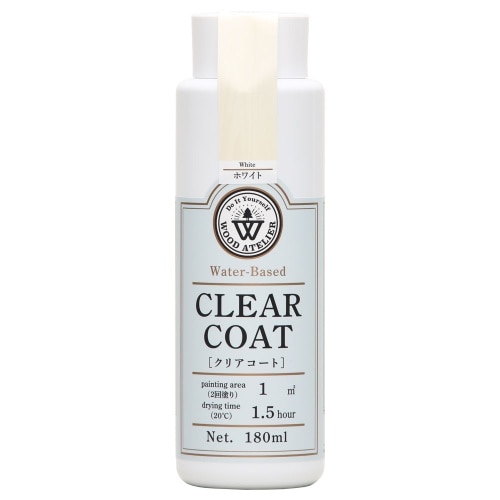 クリアコート180ml ホワイト