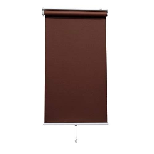 ロールスクリーン ラビータミックス チョコレート 60×180cm スプリング式