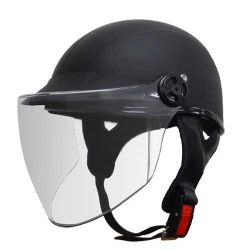 バートン　未使用グローブ　　ダイス　ヘルメット 取寄10]シールド付きハーフタイプヘルメットMB NT－39 [1個