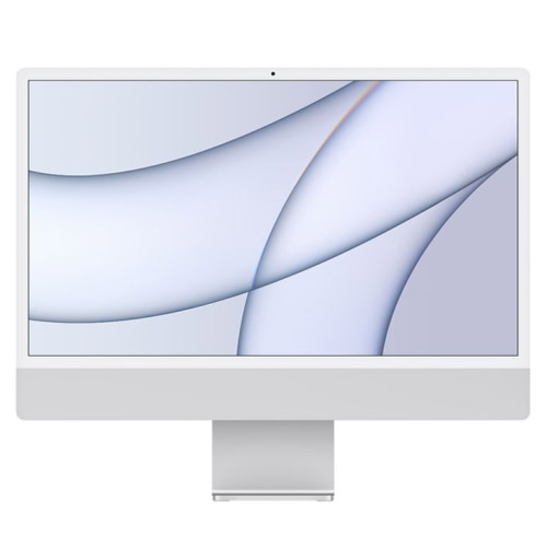 iMac MGPD3J/A シルバー Retina 4.5Kディスプレイモデル 24インチ 8コアGPU 512GB