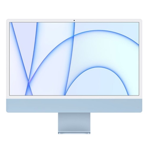 iMac MGPK3J/A ブルー Retina 4.5Kディスプレイモデル 24インチ 8コアGPU 256GB