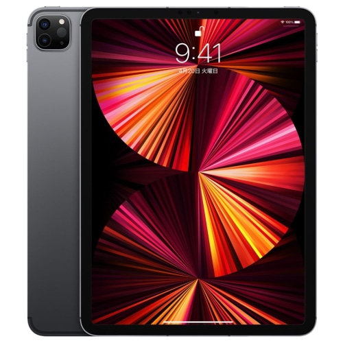 [箱難ありB]iPad Pro 11インチ Wi-Fi 2021年春モデル MHQU3J/A スペースグレイ [256GB]