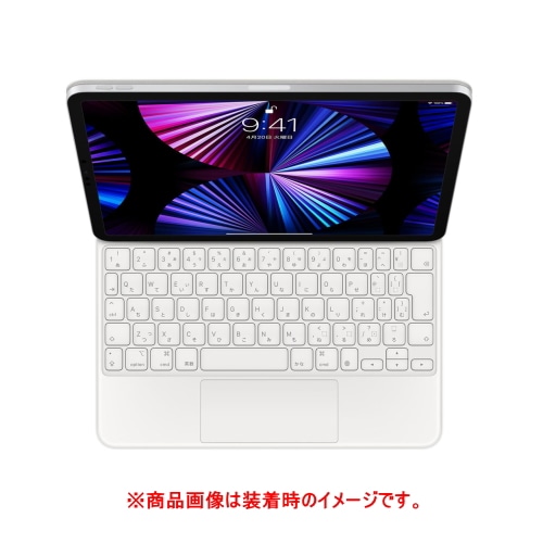 Magic Keyboard 11インチiPad Pro(第3世代)・iPad Air(第5世代)用 日本語 MJQJ3J/A ホワイト