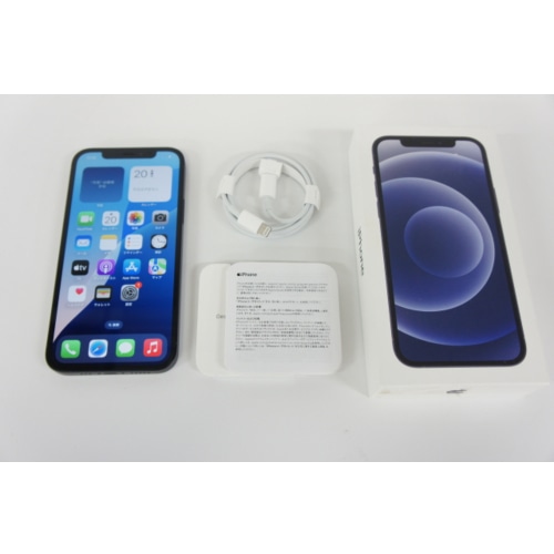 [中古B](docomo)(SIMロック解除済)iPhone 12 MGHN3J/A ブラック (2527800053039) [64GB]