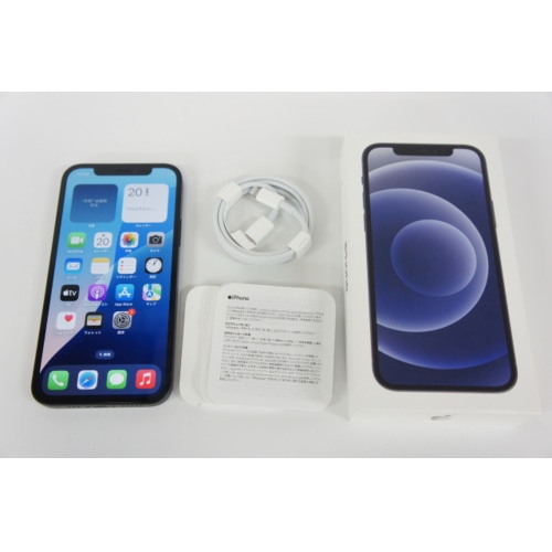 [中古B](docomo)(SIMロック解除済)iPhone 12 MGHN3J/A ブラック (2527800053046) [64GB]