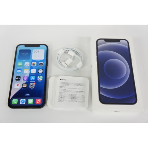 [中古B](docomo)(SIMロック解除済)iPhone 12 MGHN3J/A ブラック (2527800053053) [64GB]