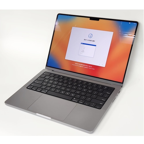 [中古B]MacBook Pro 14インチ 2021 (M1 Max CPU:10C GPU:32C/メモリ:64GB/SSD:1TB/英語キーボード)