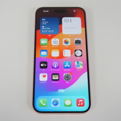 [中古B]iPhone15 Plus MU093J/A ピンク (SIMフリー) [128GB]