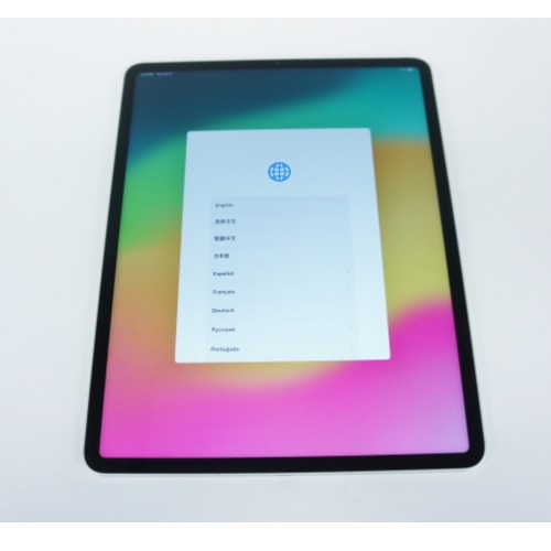 [中古B]iPad Pro 12.9インチ 第6世代 Wi-Fi+Cellular 2022年秋モデル MP213J/A シルバー (au)(SIMロック解除済み) [256GB]