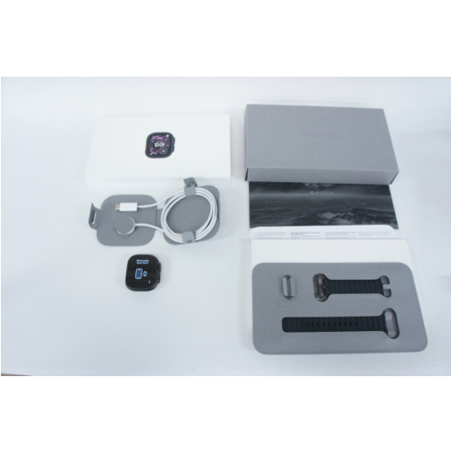 [中古A]Apple Watch Ultra 3 GPS+Cellularモデル 49mm MF0J4J/A ブラック・ブラックオーシャンバンド
