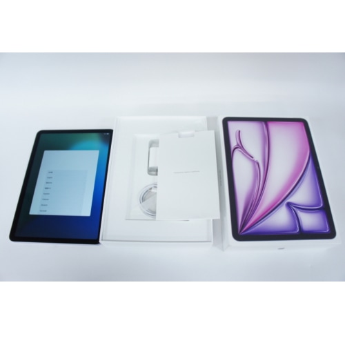[中古A]iPad Air 11インチ Wi-Fi 2024年春モデル 3M673J/A パープル (店頭展示モデル) (2527800054579) [128GB]