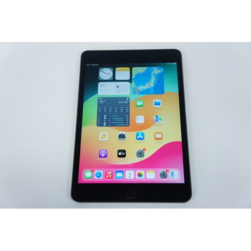[中古B]iPad mini 7.9インチ 第5世代 Wi-Fi 2019年春モデル MUQW2J/A スペースグレイ [64GB]