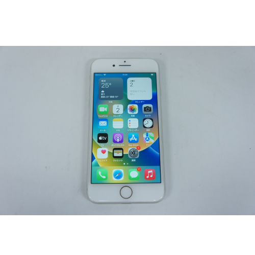 [中古B]iPhone 8 MQ792J/A シルバー (au)(SIMロック解除済) [64GB]