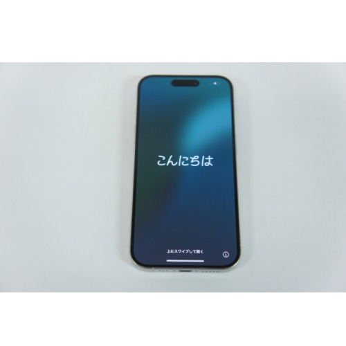 [中古B]iPhone15 Pro MTUD3J/A ホワイトチタニウム (BT最大89%) (SoftBank版SIMフリー) [256GB]