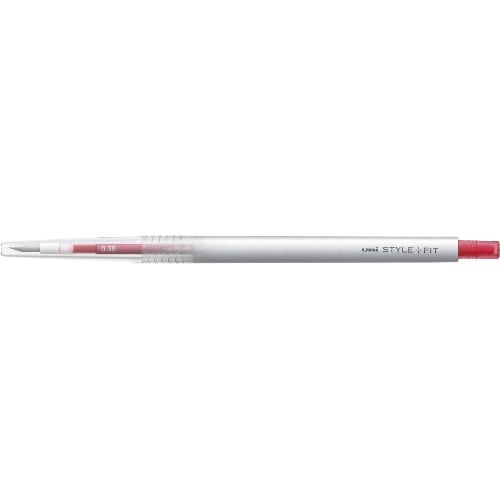 ゲルインクボールペン ノック式 UMN13938.15 レッド