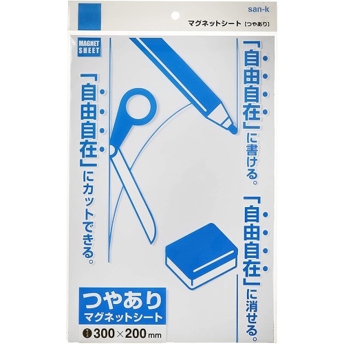 [取寄10]マグネットシート つや有 白 MS-04W [1枚入り][4974161220606]