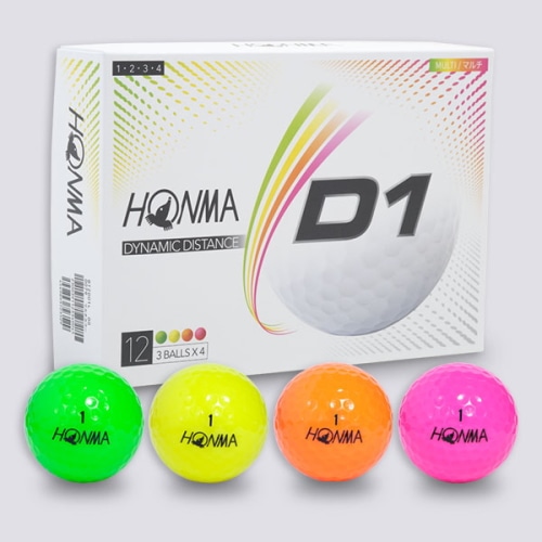 本間ゴルフ HONMA GOLF ゴルフボール BT2001 マルチ