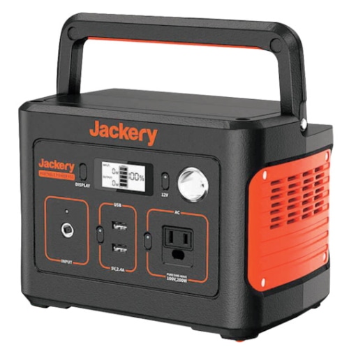 [直送3]Jackery(ジャクリ)  ポータブル電源 400 大容量112200mAh/400Wh アウトドア キャンプ 防災  ソーラー充電対応 PTB041