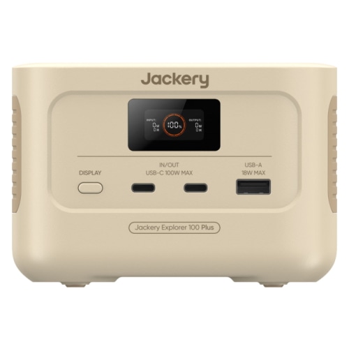 [直送5]Jackery Explorer 100 Plus JE-100A-SJ サンドゴールド (ポータブル電源)