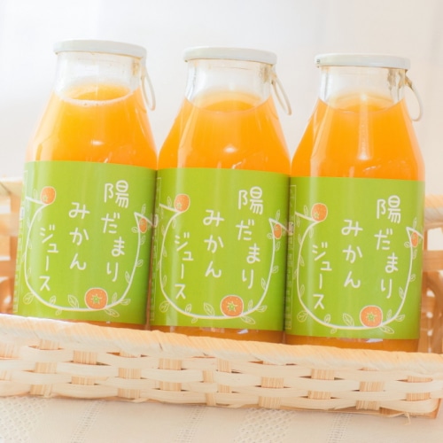 【綿半/フルーツ・野菜特集】陽だまりみかんジュース 180ml 8本 [予約直送]【6月～8月頃順次お届け予定/配送日指定不可】