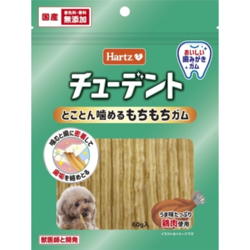 チューデント とことん噛めるもちもちガム チキン 60g