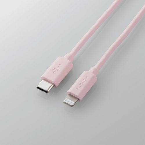 [取寄10]USB C－Lケーブル／1．0m U2C－APCL10PR ピンク [1個][4549550229159]