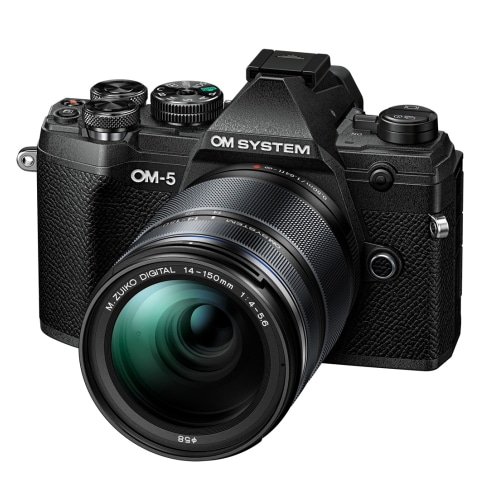 OM SYSTEM OM-5 14-150mm II レンズキット ブラック