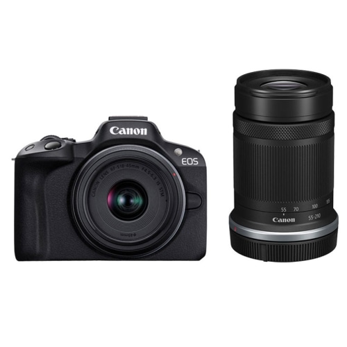 [箱難ありB]EOS R50 ダブルズームキット ブラック