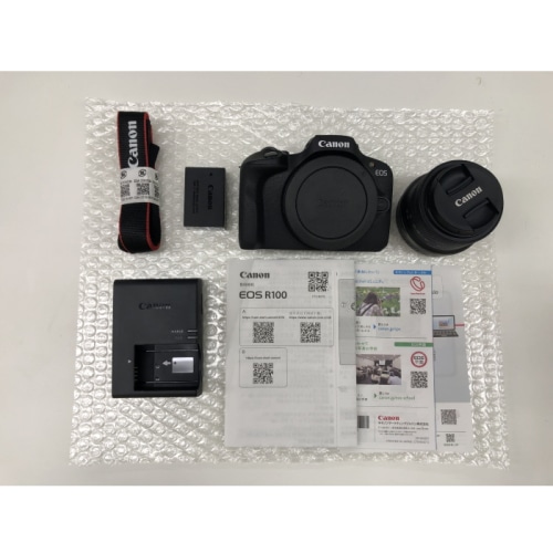 [中古B]EOS R100 RF-S18-45 IS STM レンズキット