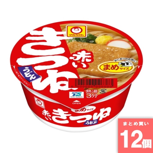 [取寄10][まとめ買い]【12個セット】赤いきつね 豆 [4901990024518]