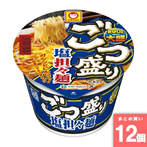 [取寄10][まとめ買い]【12個セット】ごつ盛り塩担々麺 [4901990362962]