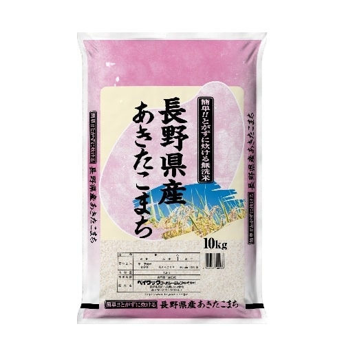 [取寄10]無洗米 長野県産 あきたこまち 10kg [1袋][4953853100983]