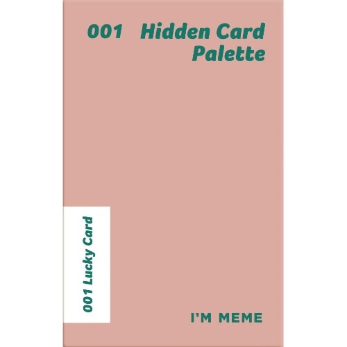 IM MEME アイムミミ ヒドゥンカードパレット 001