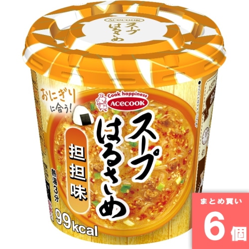 [取寄10][まとめ買い]【6個セット】スープはるさめ 坦々 [4901071268374]