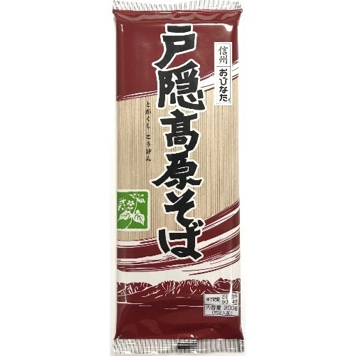 戸隠高原そば 200g [1袋]