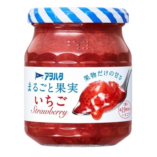 アヲハタ まるごと果実 いちご 255g [1個]