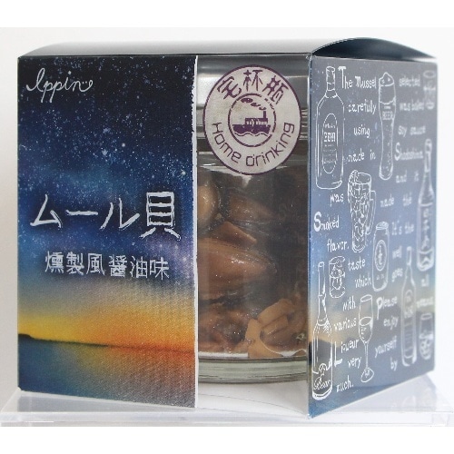 宅杯瓶 ムール貝燻製風醤油味 [1個]