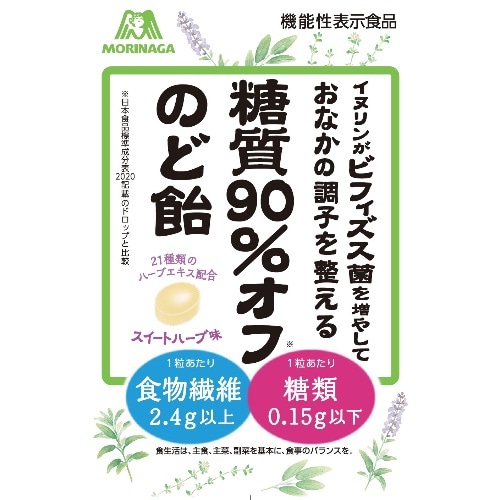 糖質90％オフのど飴 [1袋]