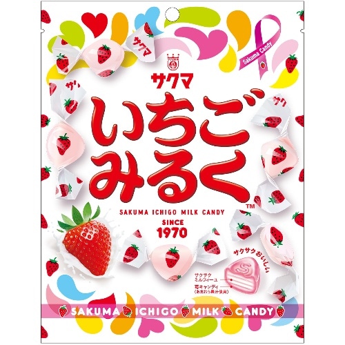 サクマ いちごみるく 83G [1袋]