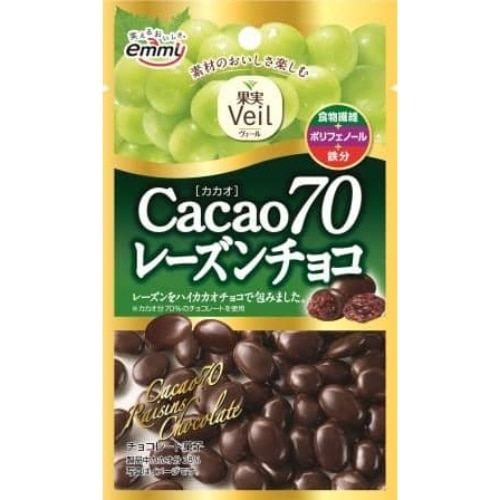 [取寄10]果実カカオ70レーズン [1袋][4580346091048]