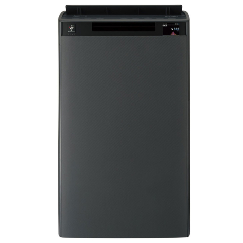 [箱難ありB]KI-TX75-H グレー系 床置き型プラズマクラスター加湿空気清浄機