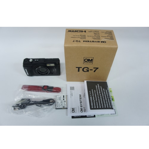 [中古A]OM SYSTEM Tough TG-7 BLK ブラック