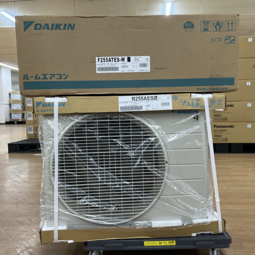 [展示品C]S255ATES-W ホワイト 8畳 [2.5kW]