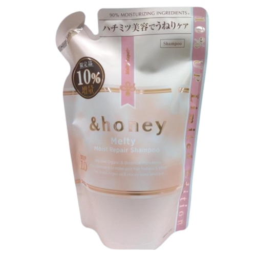 アンドハニー メルティ　モイストリペア シャンプー1.0 つめかえ 増量 385ml