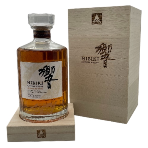 希少 100周年記念ボトル サントリーウイスキー 響 43度 700ml 箱付